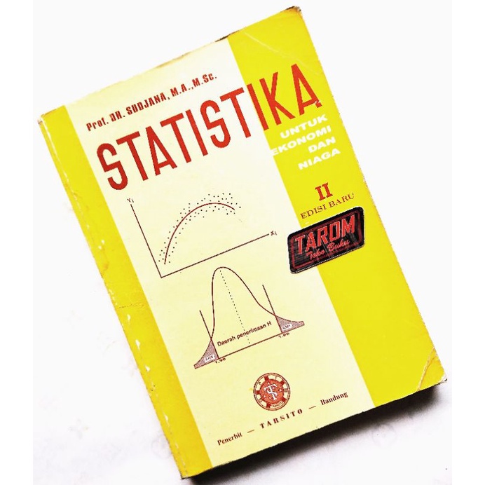 Jual STATISTIKA Untuk Ekonomi Dan Niaga II : Prof. Dr. Sudjana | Shopee ...