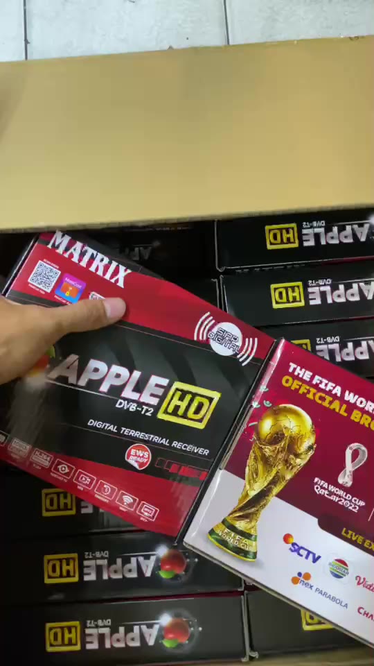 Jual BISA COD !! SET TOP BOX TV DIGITAL RTV, MATRIX APPEL APPLE, MATRIX ...