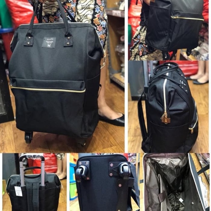 Jual Koper - Travel Anello 4 Roda /Koper/Tas Besar/Ransel | Shopee ...