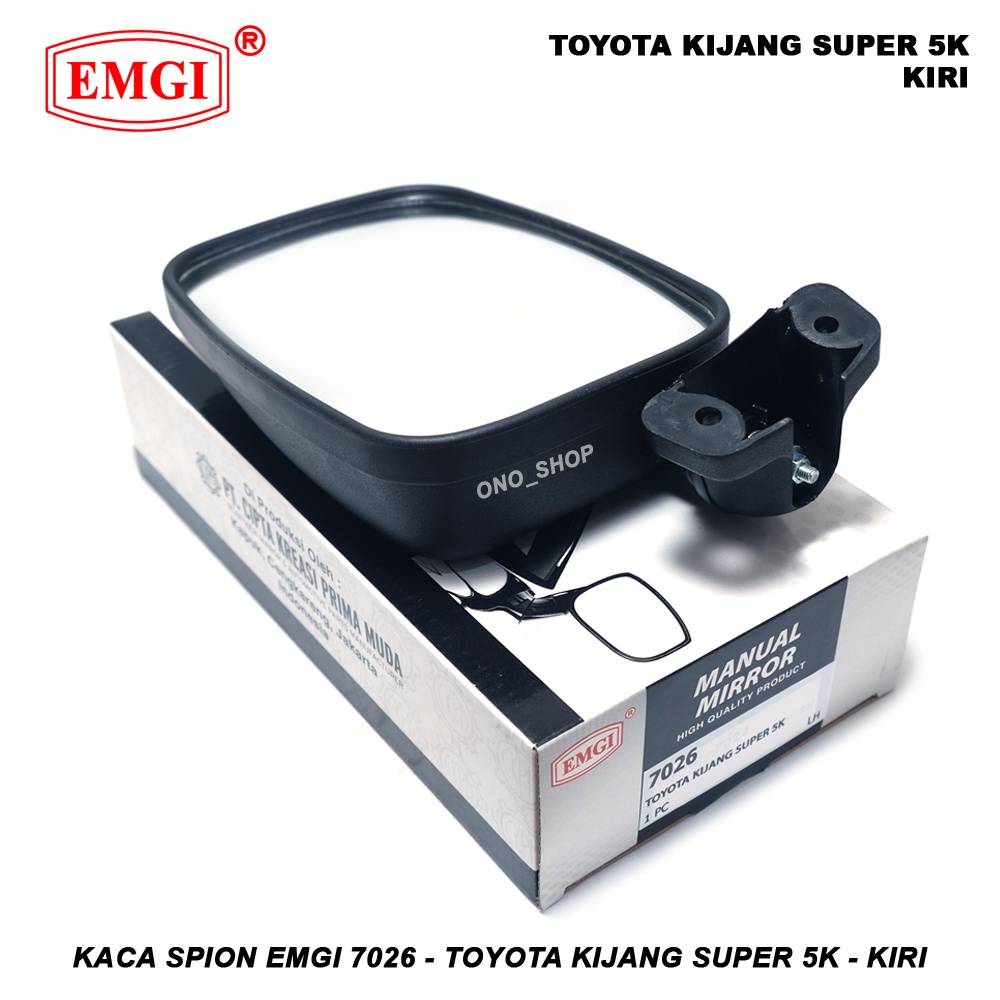Jual Kaca Spion EMGI 7026 - Kijang Super 5K - Kiri | Shopee Indonesia