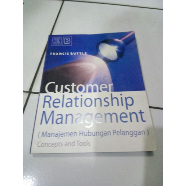 Jual CRM Customer Relationship Management - Francis Buttle | Shopee ...