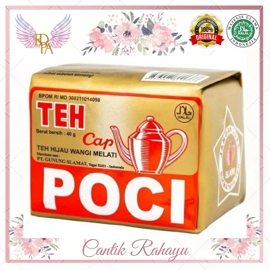 Jual Teh Poci Gold Slawi Tegal 40 Gr Teh Poci Melati Teh Tubruk Teh