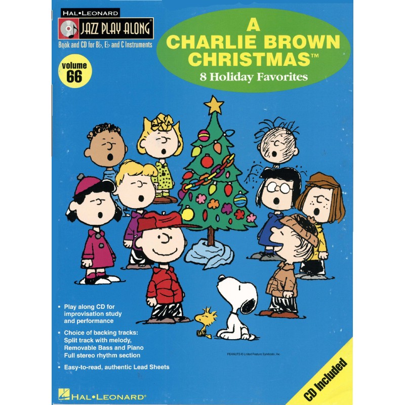 Jual Buku A Charlie Brown Christmas 8 Holiday Favorirtes, Include CD ...