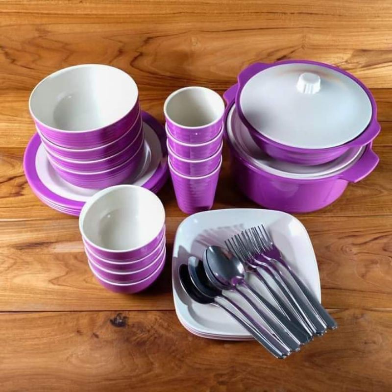 Jual Golden Dragon Melamine Erika Dining Set Of 30 Piring Melamin Set Shopee Indonesia 4726