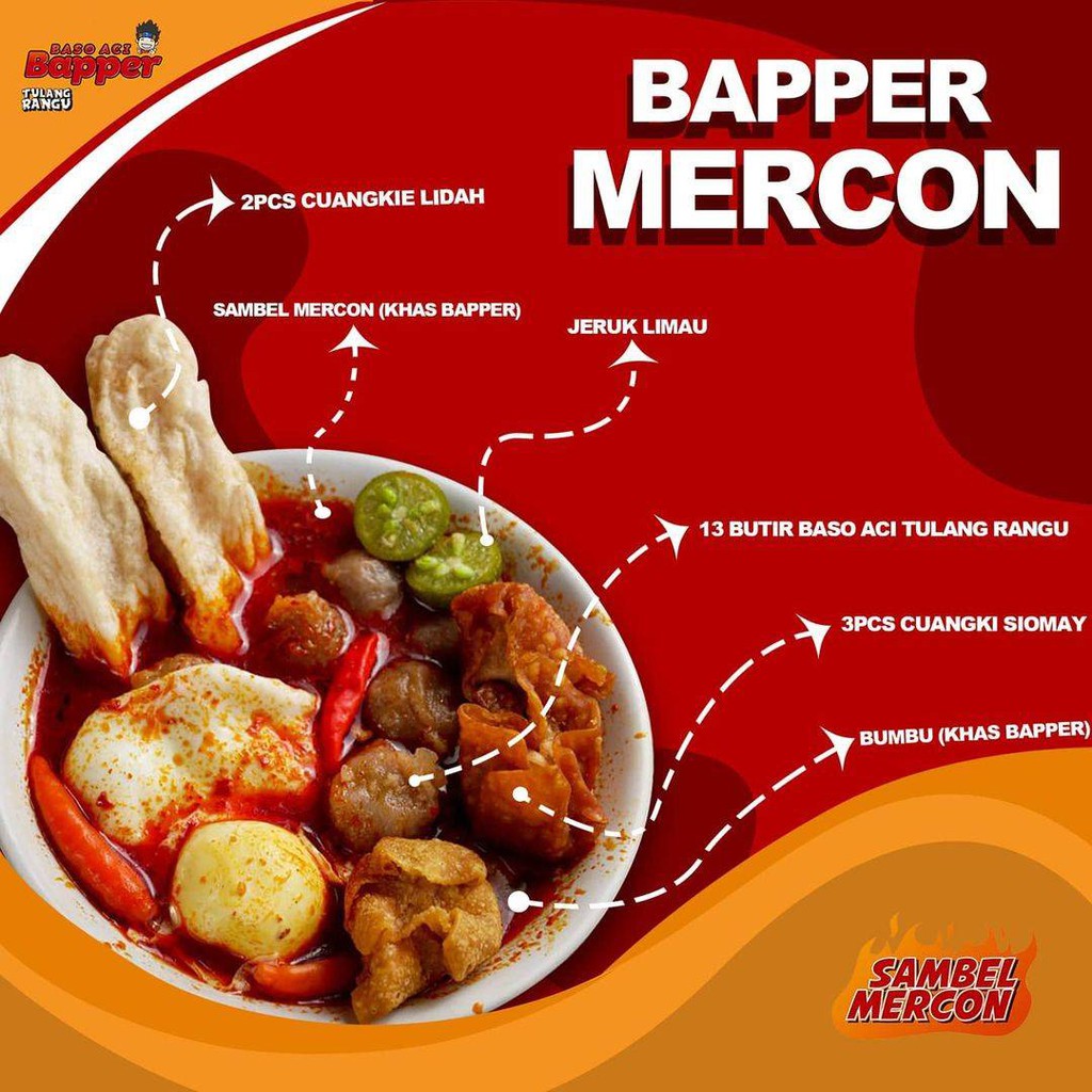 Jual Promo Kakarak Food Baso Aci Bapper Tulang Rangu Sambal Mercon 220