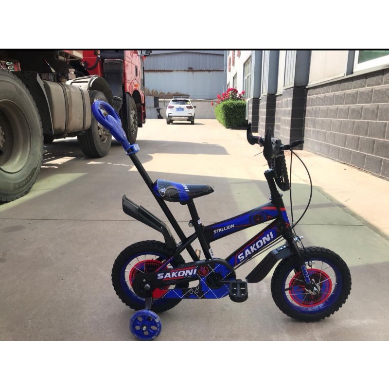 Jual Sepeda BMX 12 Sakoni Stalion Tongkat Ban Hidup / Sepeda Anak 12 ...