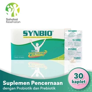 Synbio 30 Kapsul Suplemen Probiotik dan Prebiotik Dewasa