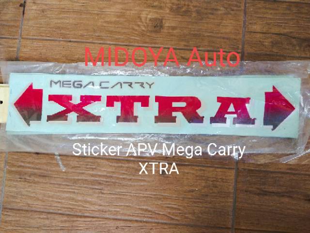 Jual Sticker Stiker Mega Carry XTRA | Shopee Indonesia