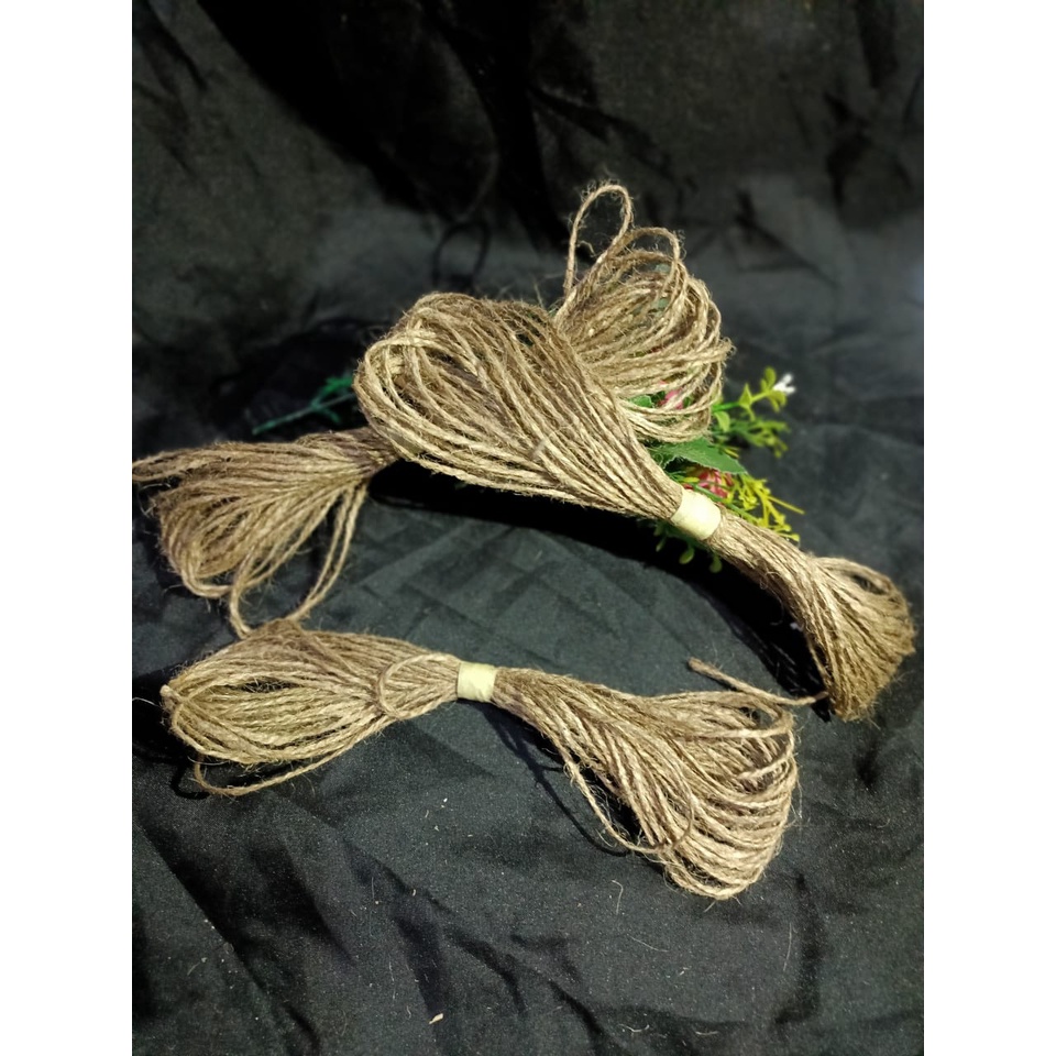 Jual Benang goni / tali foto / tali polaroid / tali rami 2ply panjang