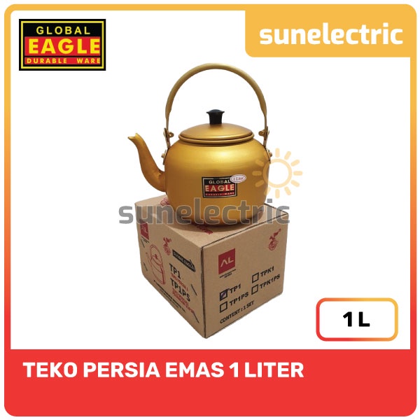 Jual Global Eagle Teko Air Persia Ceret Kuning Emas Arab Golden Oleh Oleh Haji Air Zam Zam 7896