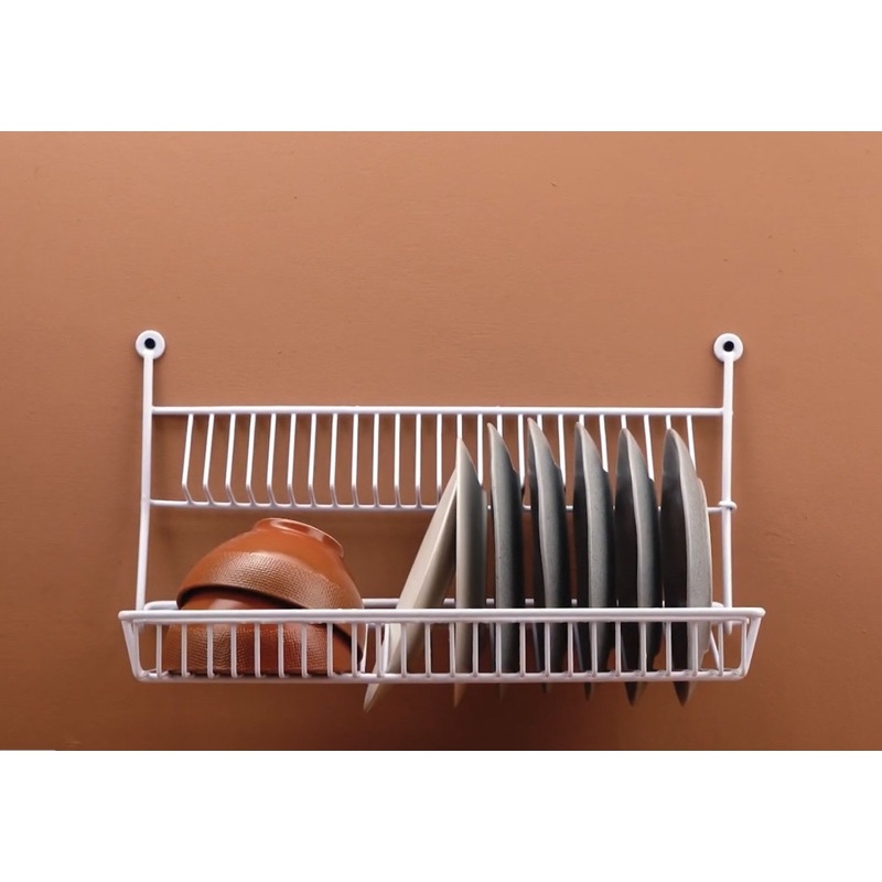 Jual rak piring gelas gantung dinding / rak piring lipat / rak piring