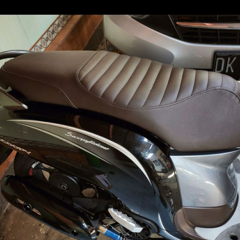 Jual kulit jok MOTOR MB TECH Custom | Shopee Indonesia