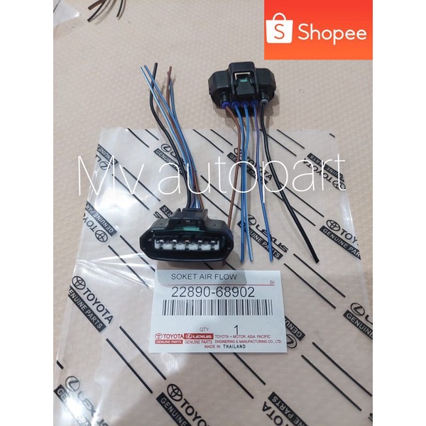Jual Soket sensor air flow map Toyota Innova Original Shopee Indonesia