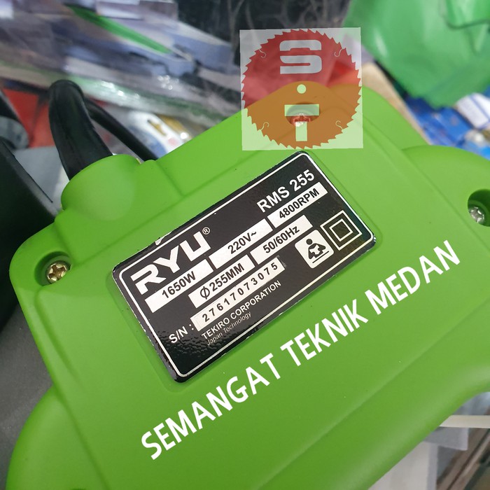 Jual RMS255 CROSSCUT MITER SAW ALUMINIUM KAYU MITERSAW 10