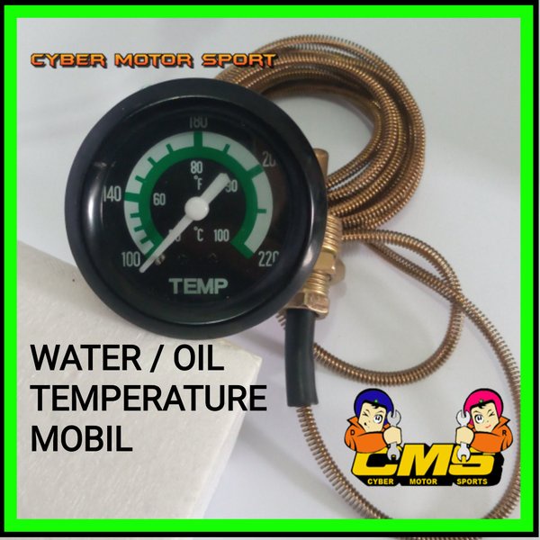 Jual indikator Temperatur mesin mobil. Water temperature. gauge ...