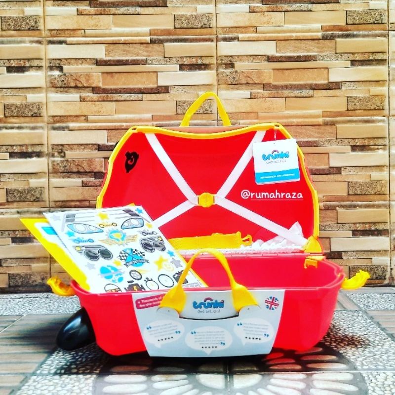 Jual Trunki Rocco Race Car Luggage - Koper Anak | Shopee Indonesia