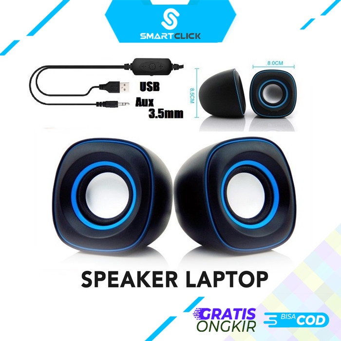 Jual Speaker Laptop Handphone Komputer PC Notebook USB Super Bass G105