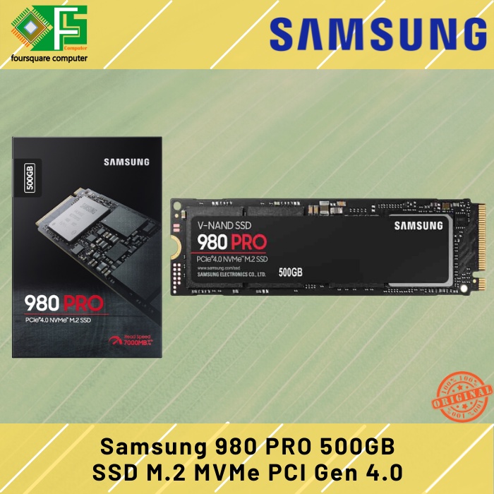 Jual Samsung 980 PRO 500GB | SSD M.2 NVMe 500 GB PCIe 4.0 | resmi ...