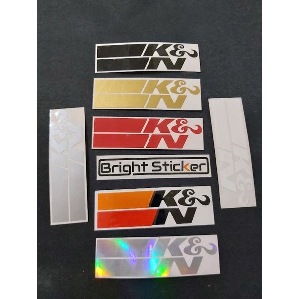 Jual STICKER K&N CUTTING | Shopee Indonesia