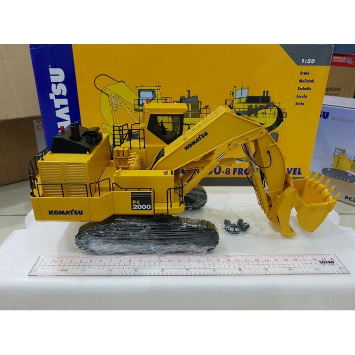 Jual Diecast Miniatur Alat Berat Tambang Excavator Komatsu Pc2000 8 Front Shovel Original Harga 3211