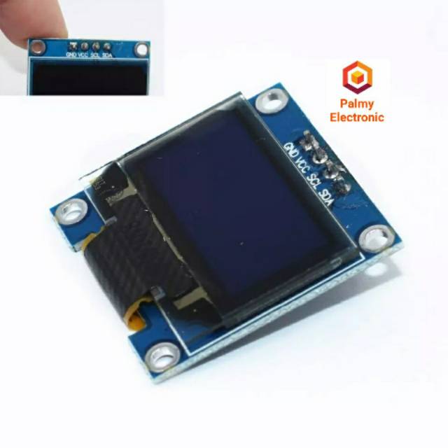 Jual OLED LCD 128x64 IIC I2C for Arduino - White | Shopee Indonesia