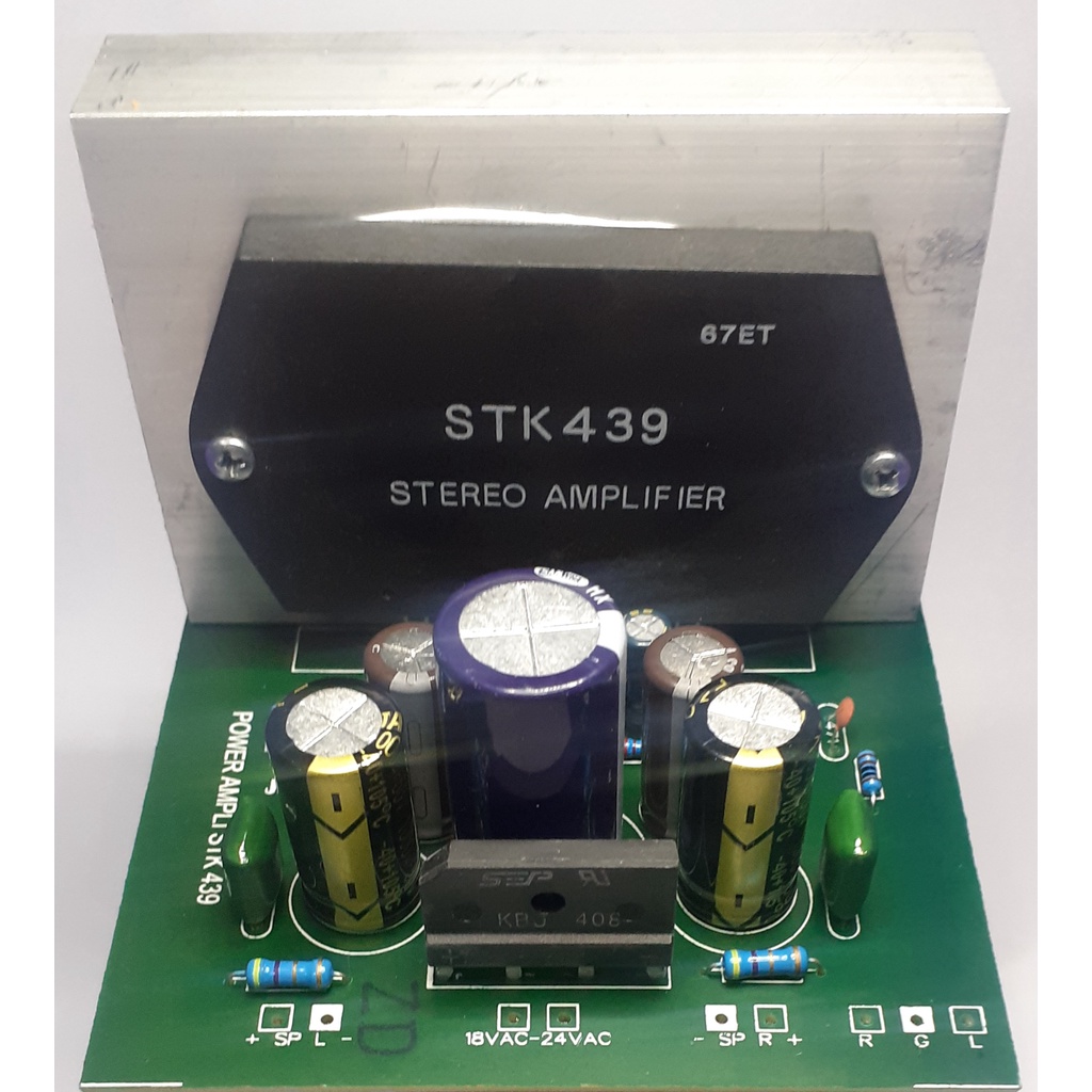 Jual KIT POWER AMPLI STEREO STK 439 | Shopee Indonesia