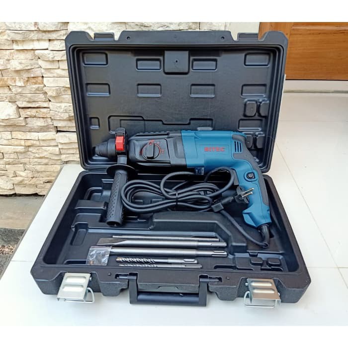 Jual Mesin Bor Beton / Rotary Hammer / Demolition 2-24 Bitec | Shopee ...