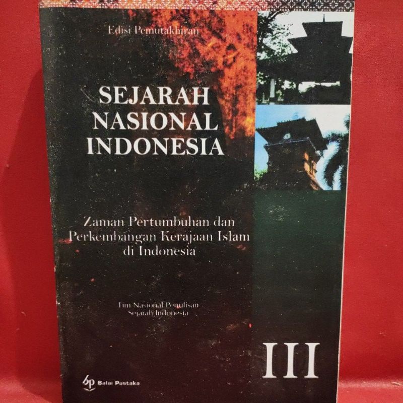 Jual Sejarah Nasional Indonesia Edisi Pemutakhiran Jilid 3 Shopee