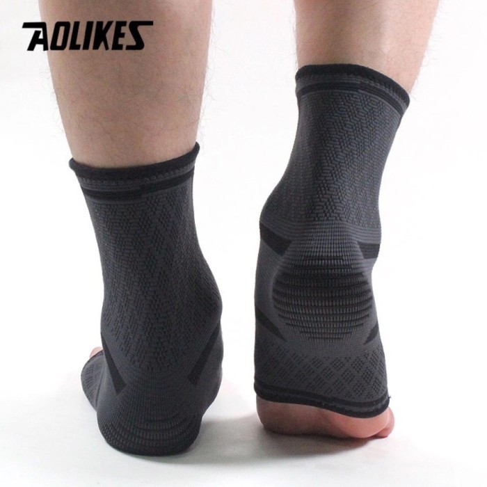 Jual Deker Pelindung Engkel Kaki Aolikes 7722 Knee Sleeve Compression ...
