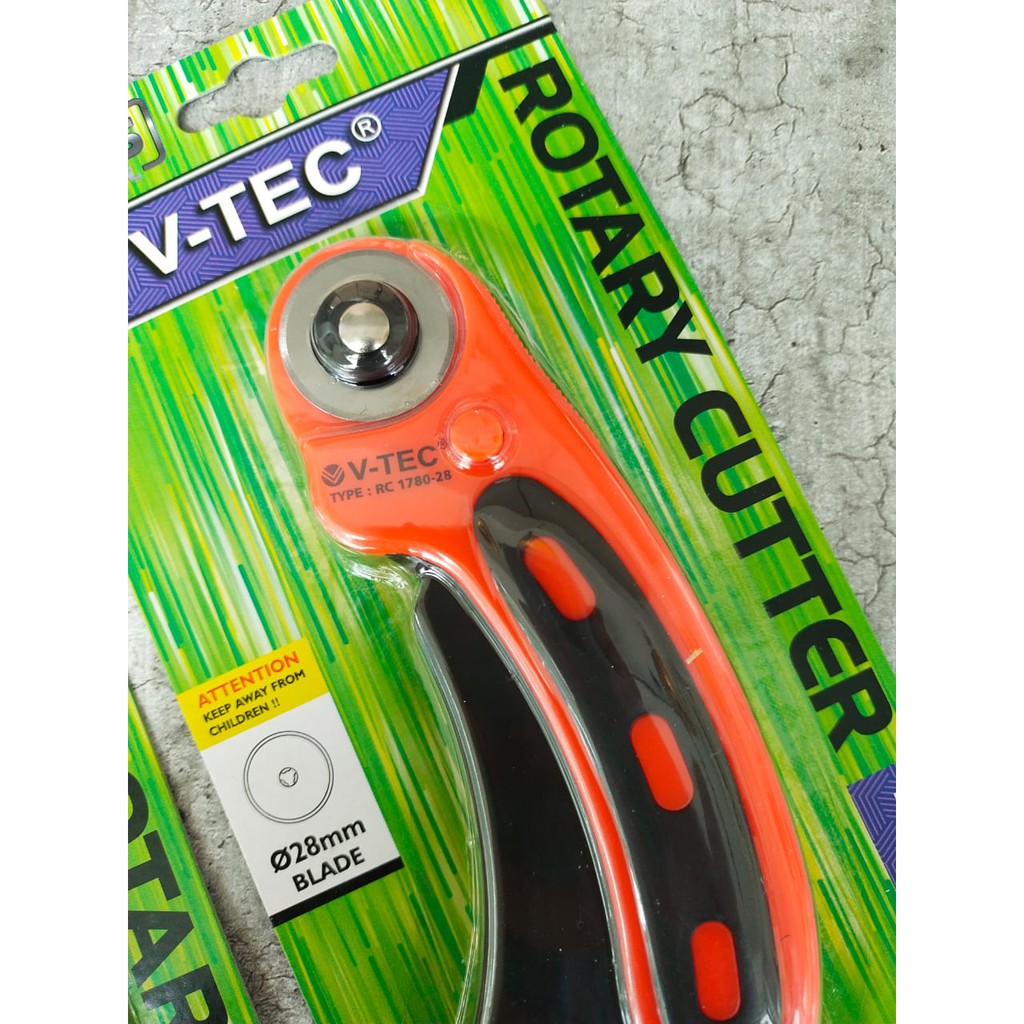 Jual V-TEC ROTARY CUTTER with Grip (28mm & 45mm) | Shopee Indonesia