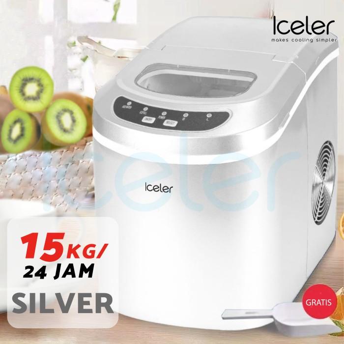 Jual Mesin Es Iceler Ice maker 15kg/hari 6 menit Es Jadi | Shopee Indonesia