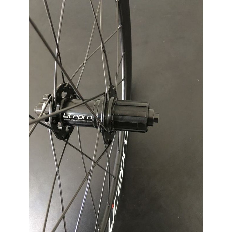 Jual Wheel set Litepro 451 S42 Crius Wheelset AERO discbrake DB hitam ...