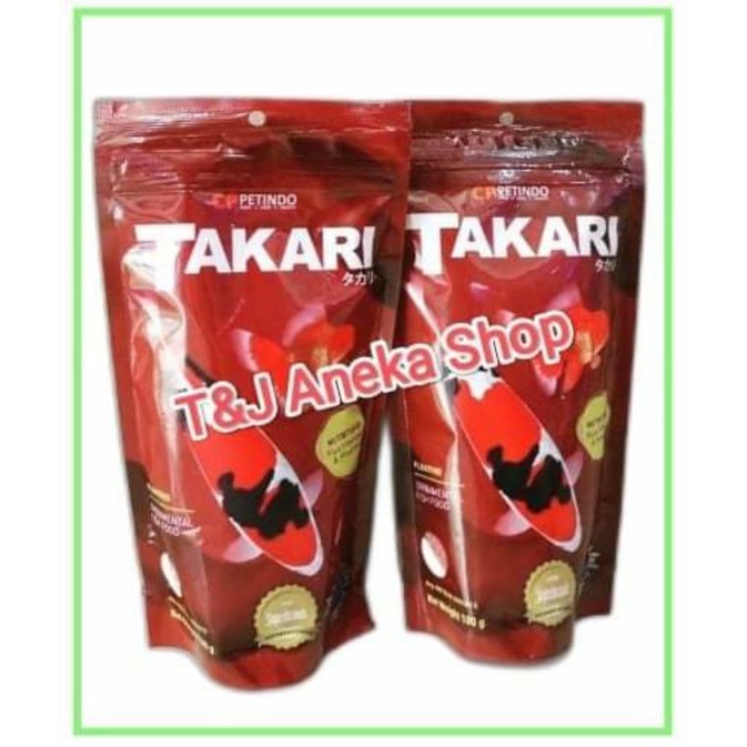 Jual Takari Red Type Floating / Makanan Pelet Ikan Hias Koki Takari 100 ...