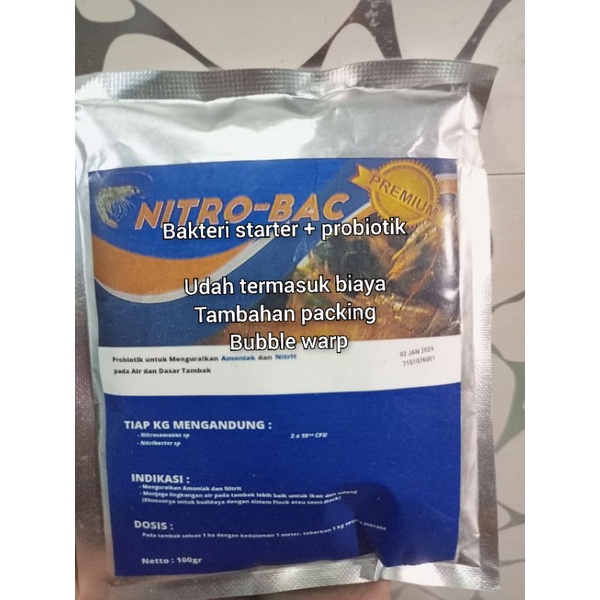 Jual Probiotik Nitrobacter 100gram Nitrobacter Probiotik Nitrobacter Probiotik Nitrobac