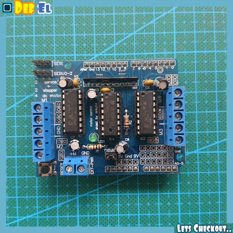 Jual Arduino Driver Motor Shield L293D | Shopee Indonesia