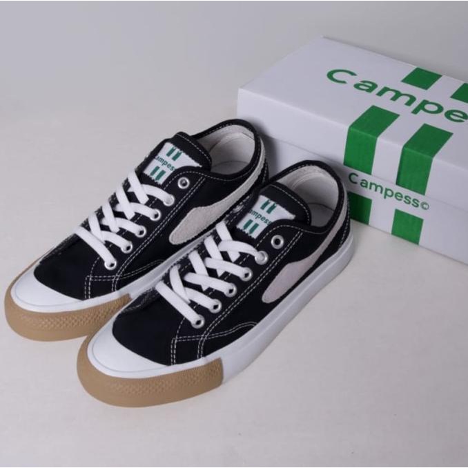Jual CAMPESS GATELLI LOW BLACK/GUM | Shopee Indonesia