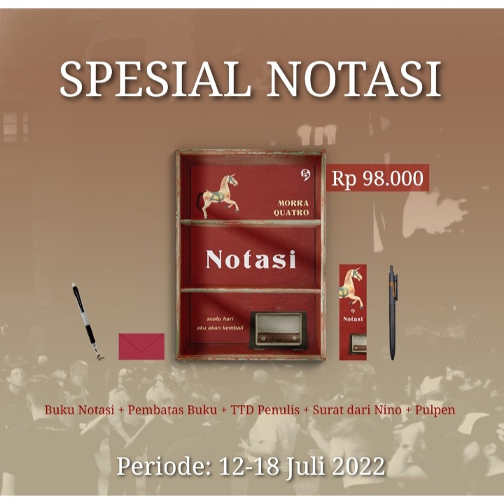 Jual Buku Notasi Kamu Hanya Perlu Pulangstefany Chandra Shopee