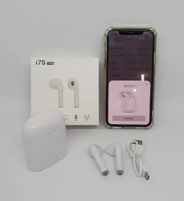 Headset Bluetooth I7S TWS Versi 5.0 Sport True Wireless Earphone I7S Handsfree I7s Tws