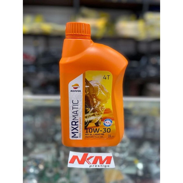 Jual Paket Oli Mesin Motor Matic Repsol Mxr Matic Oli Gardan Ml