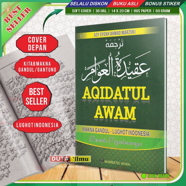 Jual Terjemah Aqidatul Awam Permulaan Ilmu Tauhid Shopee Indonesia