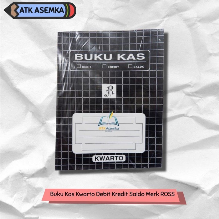 Jual Buku Kas Kwarto Debit Kredit Saldo Merk Ross Atk Shopee Indonesia