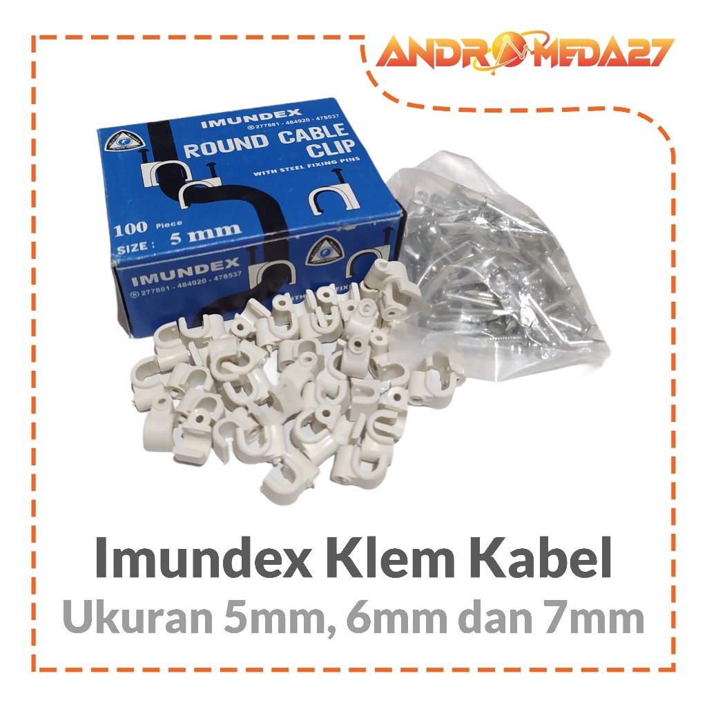 Jual Klem Kabel Imundex Mm Atau Mm Mm Shopee Indonesia