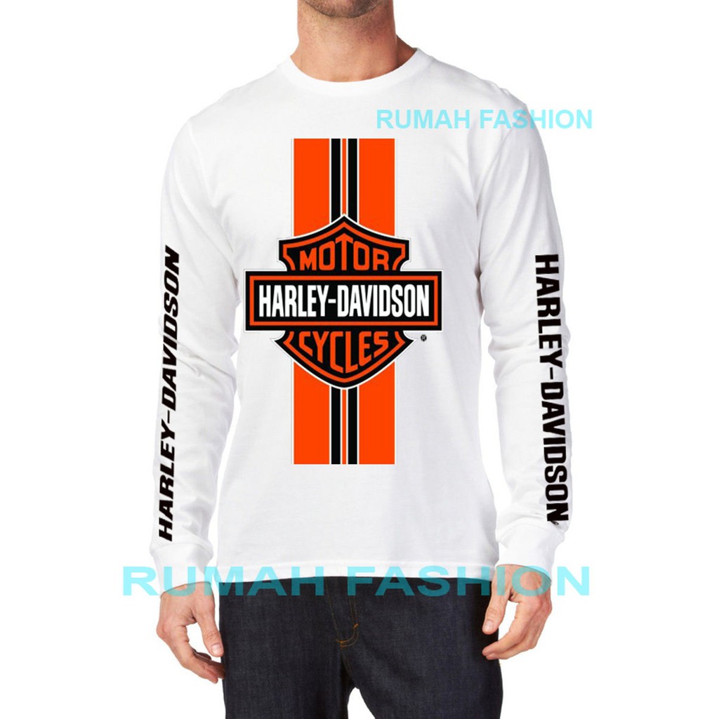 Jual Tshirt/ Kaos / Baju Harley Davidson Lengan Panjang 2 Shopee