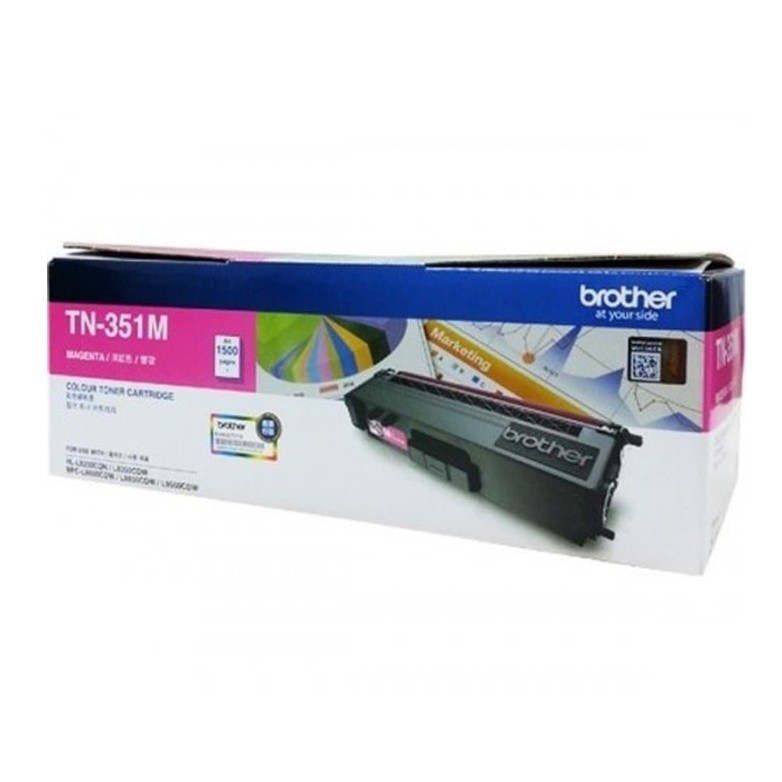 Toner Brother Original TN351 Magenta for HL-L8250CDN, HL-L8350CDW, MFC-L8850CDW - Original Resmi (4)