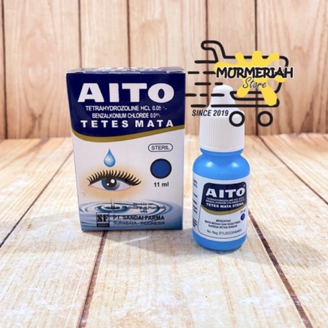 Jual AITO Eye Drop Botol-Obat Tetes Mata merah,Perih karena Debu,Asap ...