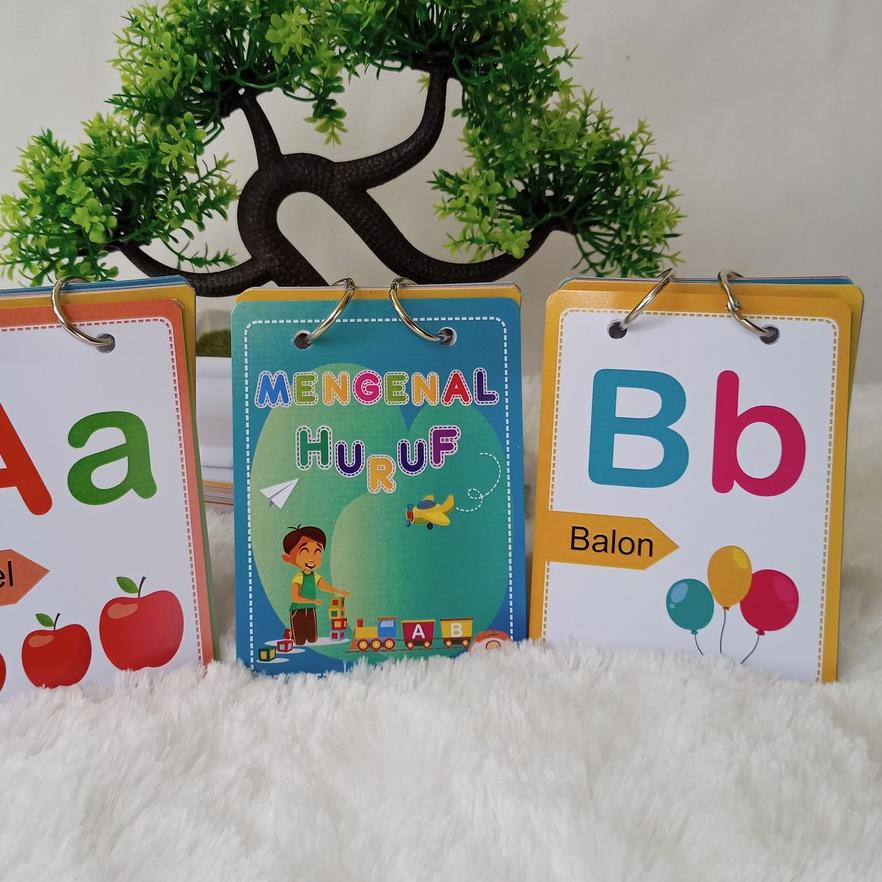 Jual Update FLASH CARD KARTU MAINAN ANAK LENGKAP HURUF ABJAD ALFABET