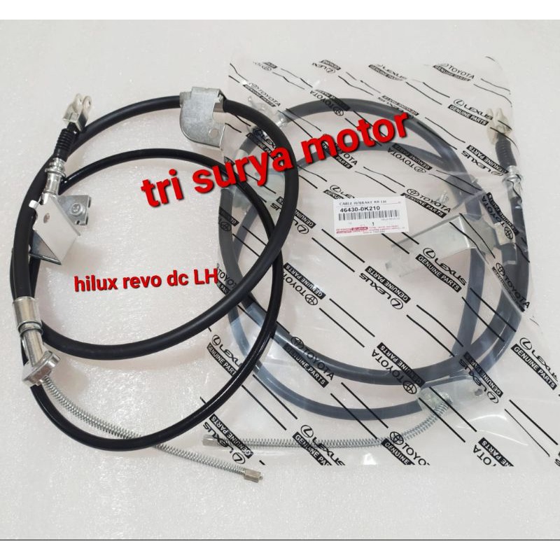 Jual KABEL HAND REM RANGAN BELAKANG RH/LH HILUX REVO DC HARGA 1PC ASLI ...
