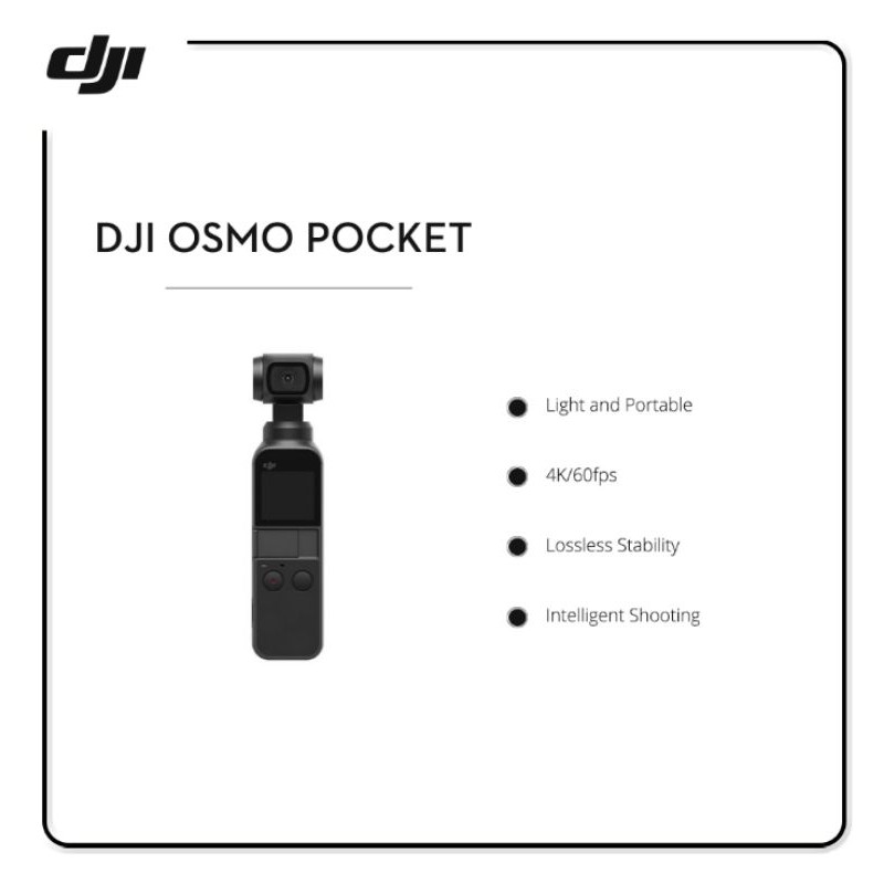 Jual DJI Osmo Pocket | Shopee Indonesia