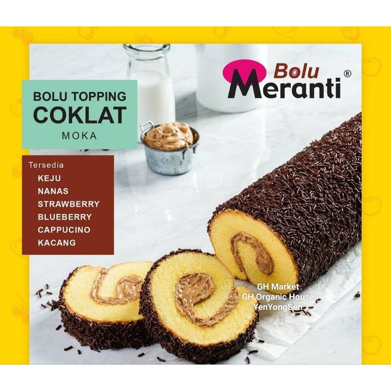 Jual Bolu Meranti Topping Coklat Asli Oleh Oleh Medan Terlaris Buatan ...