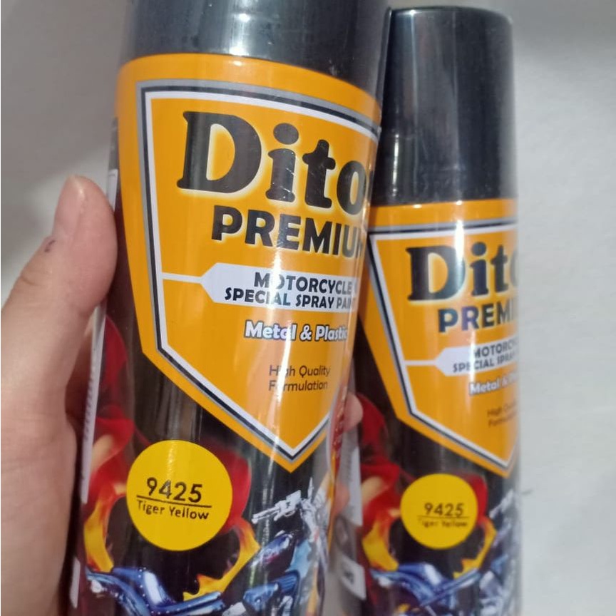 Jual Pilok Pilox Diton Premium 9425 Tiger Yellow Kuning 400cc 400ml Shopee Indonesia 7296